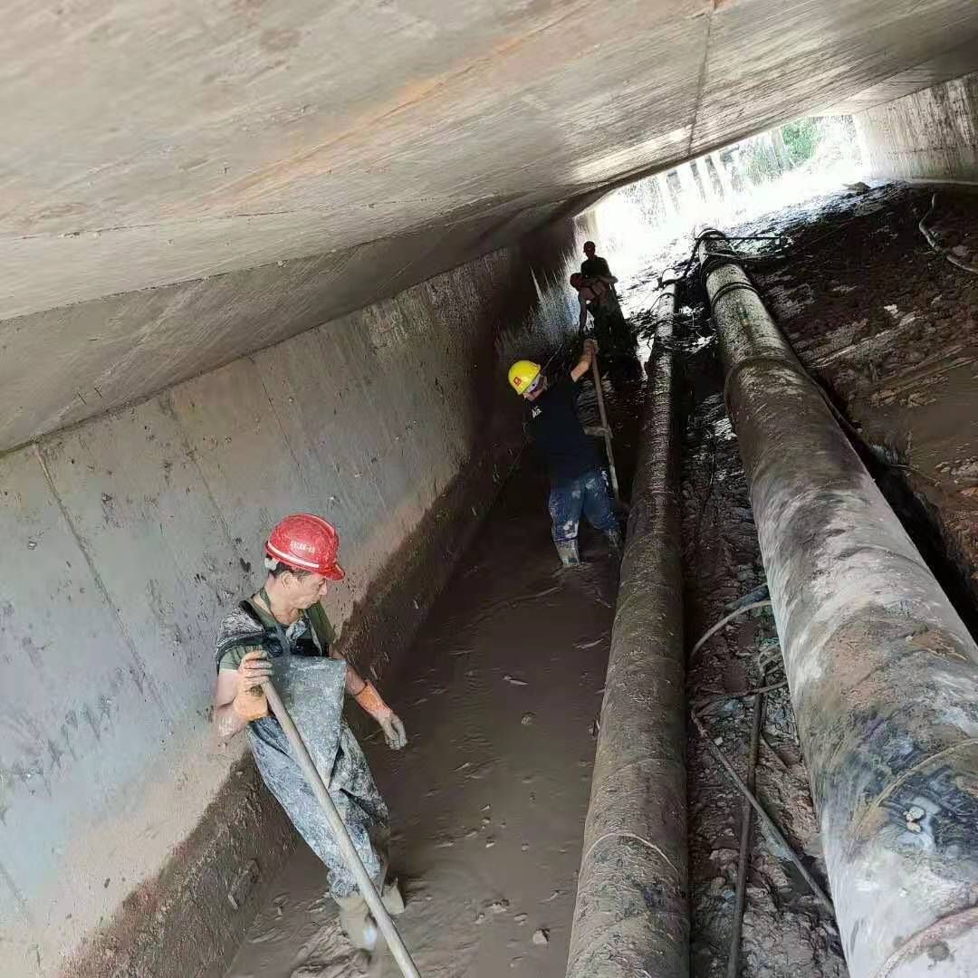 鄂托克前工业管道清淤