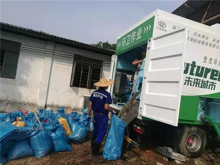 鄂托克前工业污泥压干处理